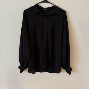 Express Black Portofino Shirt